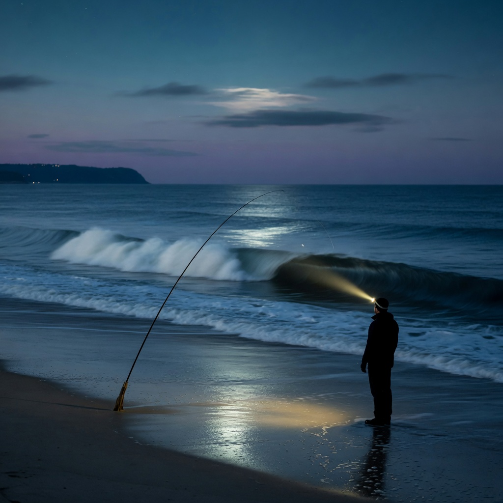 Beach Fishing for Mulloway: Nights, Tides and Bait Choice Beach Fishing for Mulloway: Nights, Tides and Bait Choice