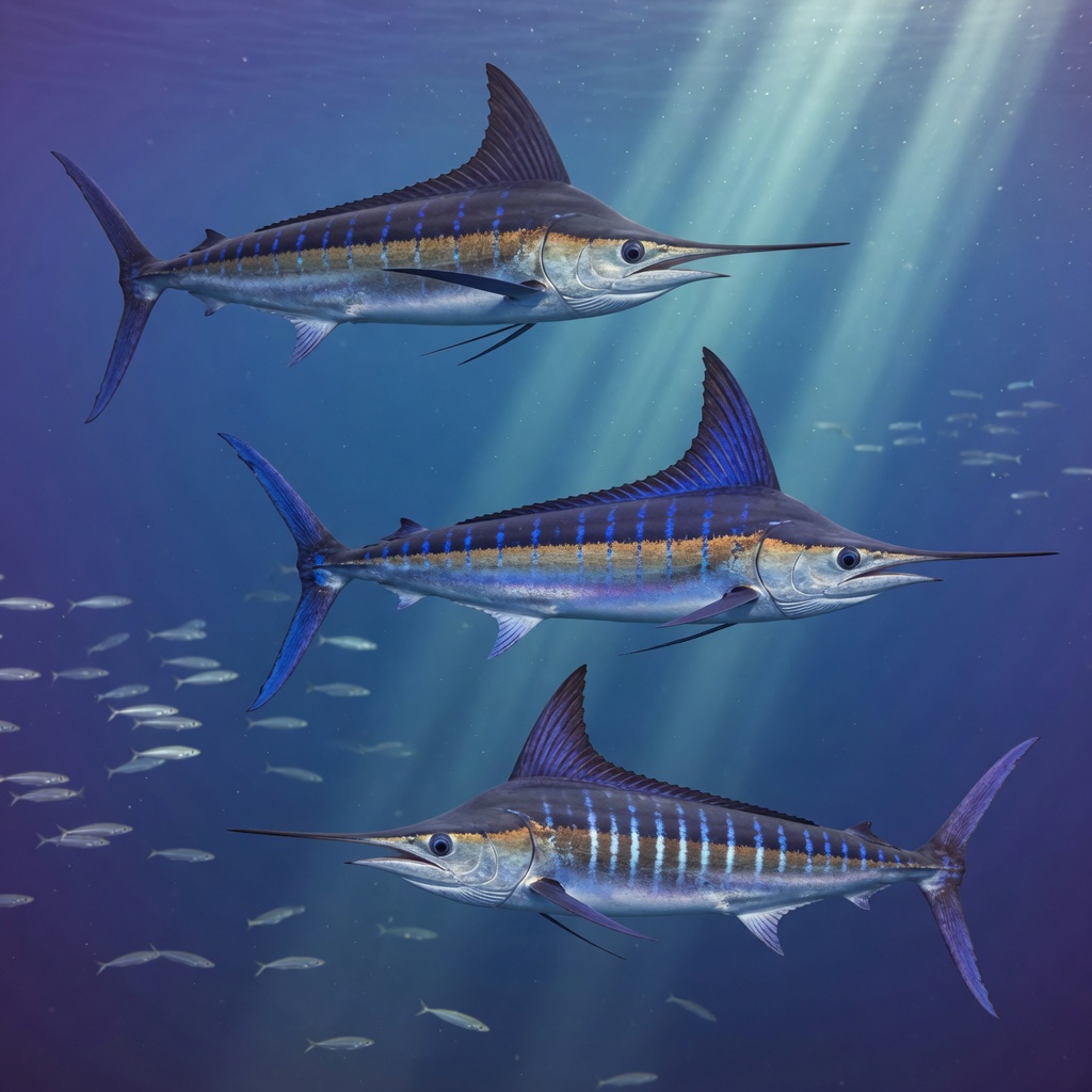 Billfish of Australia: Black, Blue and Striped Marlin Compared