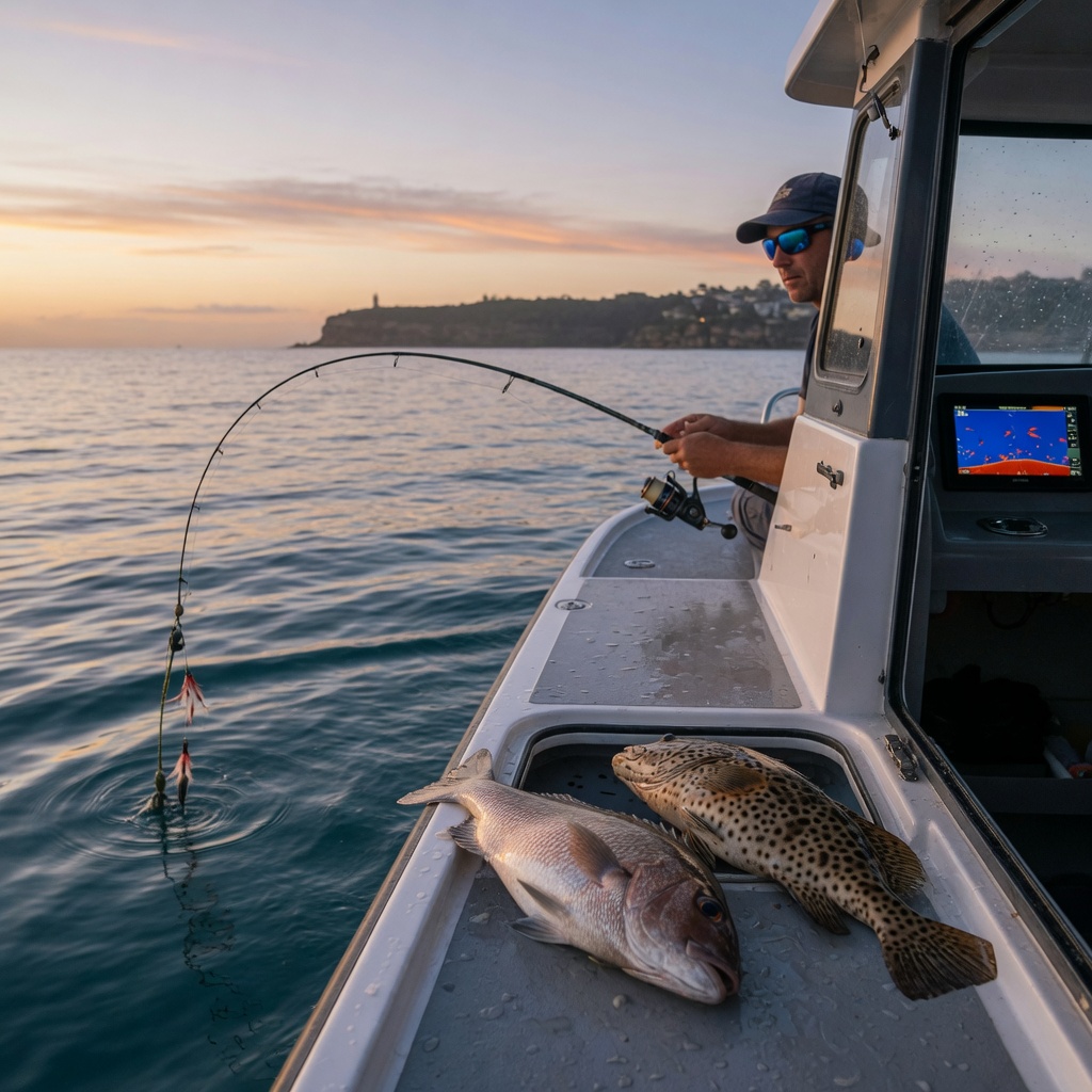 Bottom Bouncing for Pearl Perch, Trag and Morwong