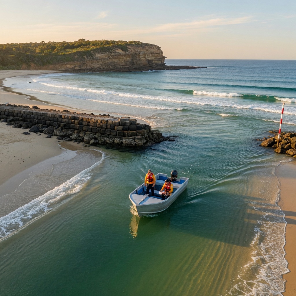 Crossing Coastal Bars Safely in a Trailer Boat