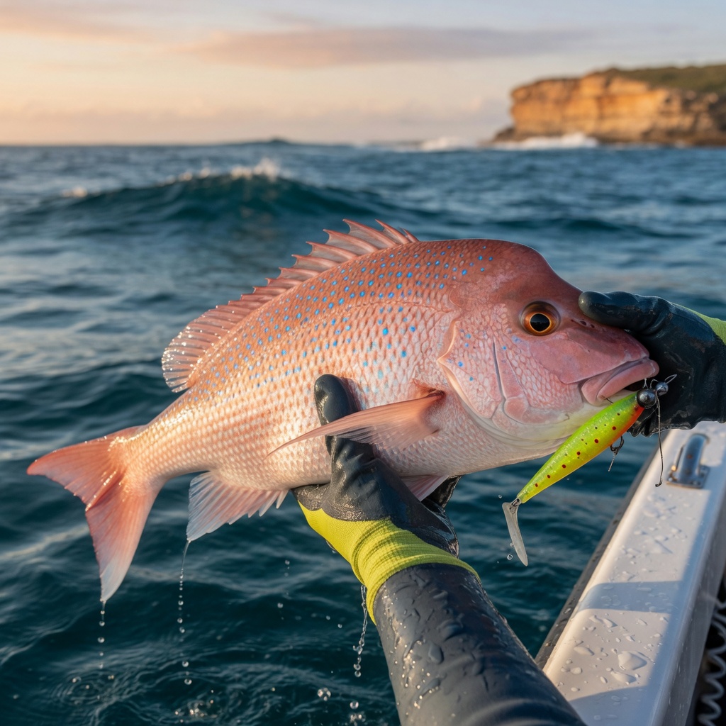 Deep Water Snapper on Soft Plastics, Micro Jigs and Berley