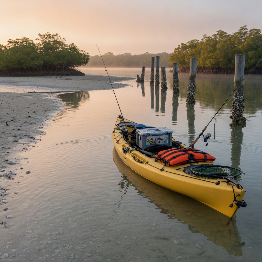 Kayak Fishing Setup for Estuaries and Inshore Waters Kayak Fishing Setup for Estuaries and Inshore Waters