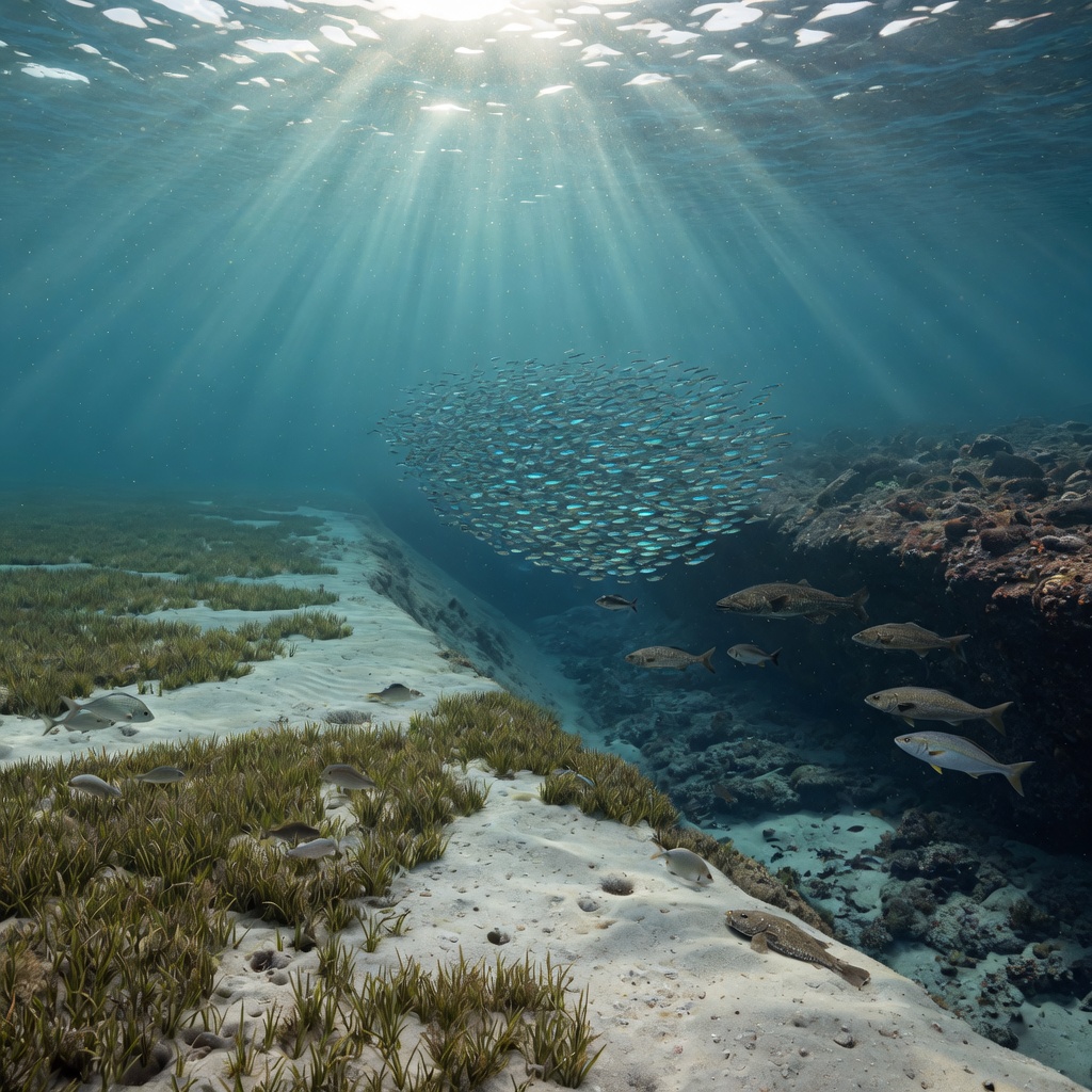Reading Structure: Weed Beds, Drop-Offs, Bait Schools and Reef Edges