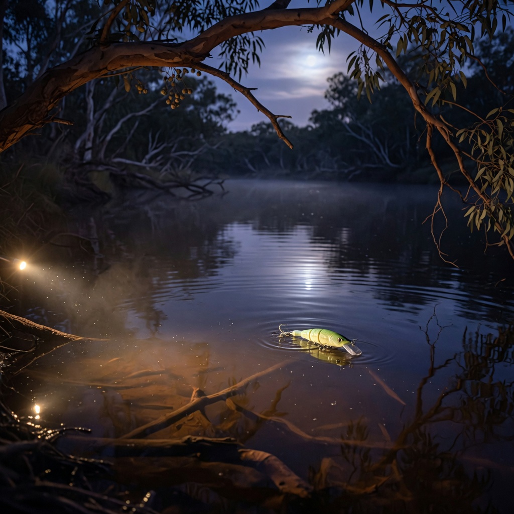 Targeting Murray Cod on Surface Lures After Dark Targeting Murray Cod on Surface Lures After Dark