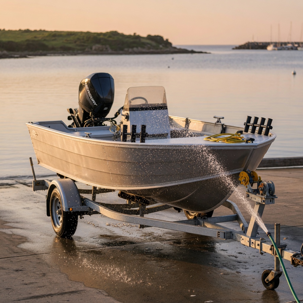 Trailer Boat Setup and Maintenance in Saltwater